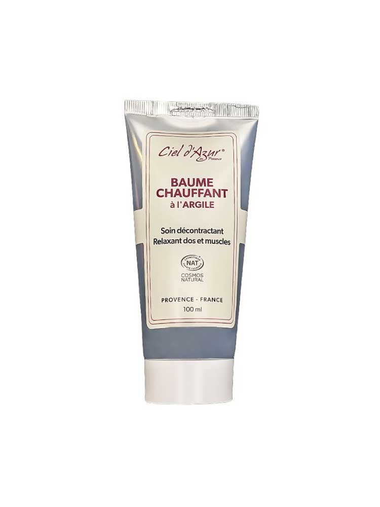 Ciel d'Azur Baume Chauffant à l'Argile Décontractant Relaxant 100 ml